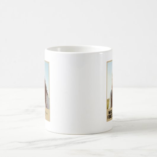 Universität weck Forest | Geweckt Wald Kaffeetasse (Mittel)