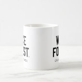 Universität weck Forest | Geweckt Wald Kaffeetasse (Mittel)