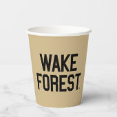 Universität weck Forest | Geweckt Wald Pappbecher (Rückseite)