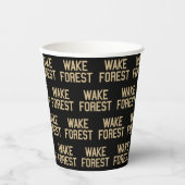 Universität weck Forest | Geweckt Wald Pappbecher (Vorderseite)
