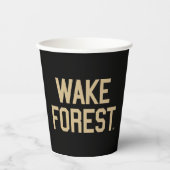 Universität weck Forest | Geweckt Wald Pappbecher (Vorderseite)