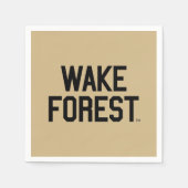 Universität weck Forest | Geweckt Wald Serviette (Vorderseite)