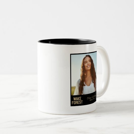 Universität weck Forest | Geweckt Wald Zweifarbige Tasse (VorderseiteRechts)