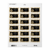 Universität weck Forest | WF Adressaufkleber (Vorne)