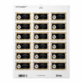 Universität weck Forest | WF Adressaufkleber (Vorne)