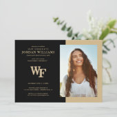 Universität weck Forest | WF Ankündigung (Stehend Vorderseite)