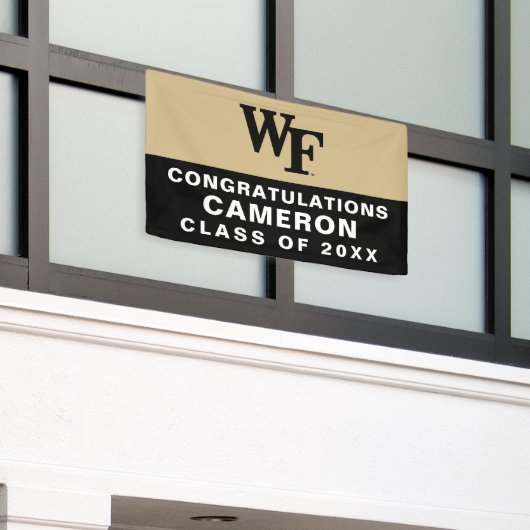 Universität weck Forest | WF Banner (Äußeres Gebäude)