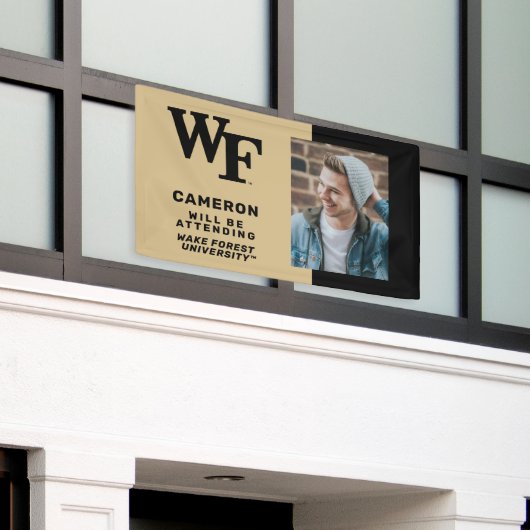 Universität weck Forest | WF Banner (Äußeres Gebäude)