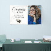 Universität weck Forest | WF Banner (Messeveranstaltung)