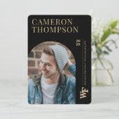 Universität weck Forest | WF Einladung (Stehend Vorderseite)