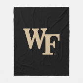 Universität weck Forest | WF Fleecedecke (Vorderseite)
