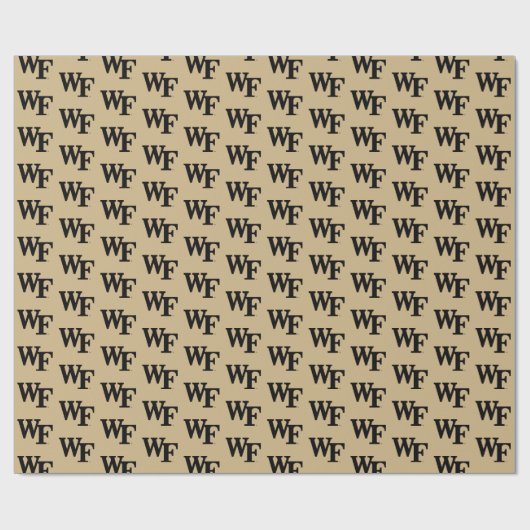 Universität weck Forest | WF Geschenkpapier (Flach)