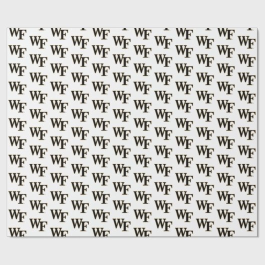 Universität weck Forest | WF Geschenkpapier (Flach)