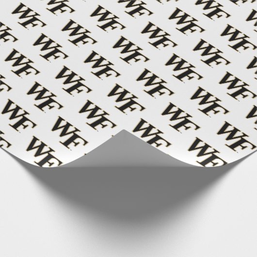 Universität weck Forest | WF Geschenkpapier (Ecke)