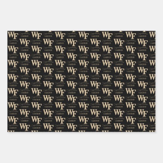 Universität weck Forest | WF Geschenkpapier Set (Vorderseite 2)