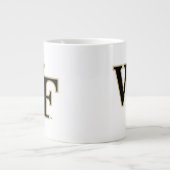 Universität weck Forest | WF Jumbo-Tasse (Vorderseite)