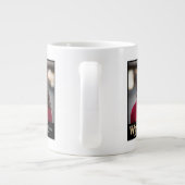 Universität weck Forest | WF Jumbo-Tasse (Rückseite)