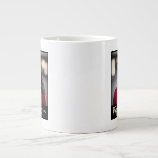 Universität weck Forest | WF Jumbo-Tasse (Vorderseite)