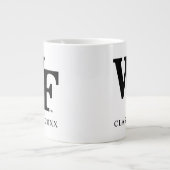 Universität weck Forest | WF Jumbo-Tasse (Vorderseite)