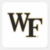 Universität weck Forest | WF Quadratischer Aufkleber (Vorderseite)