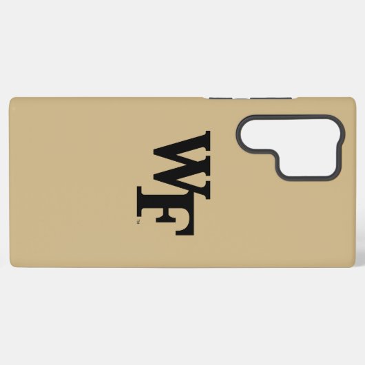 Universität weck Forest | WF Samsung Galaxy Hülle (Rückseite (Horizontal))