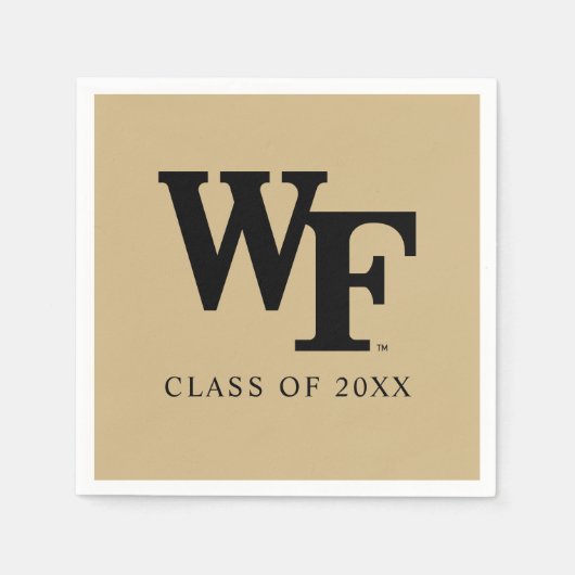 Universität weck Forest | WF Serviette (Vorderseite)