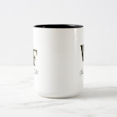 Universität weck Forest | WF Zweifarbige Tasse (Mittel)