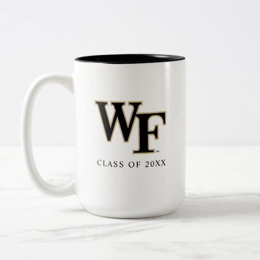 Universität weck Forest | WF Zweifarbige Tasse (Links)