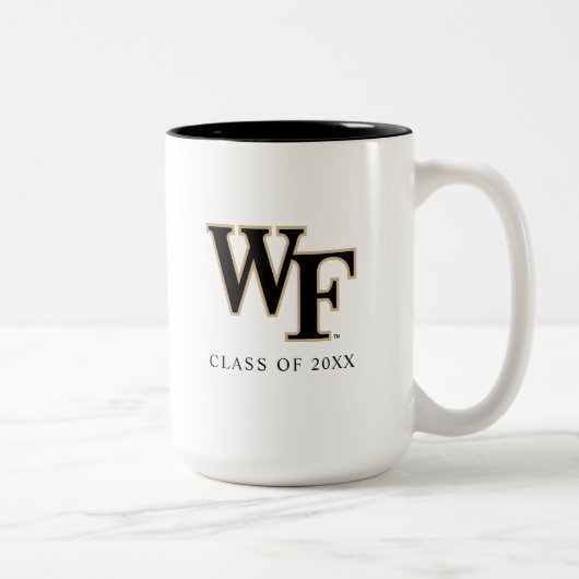 Universität weck Forest | WF Zweifarbige Tasse (Rechts)
