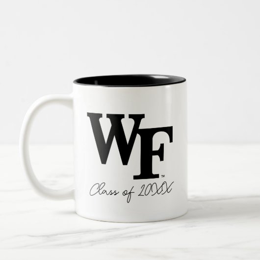 Universität weck Forest | WF Zweifarbige Tasse (Links)