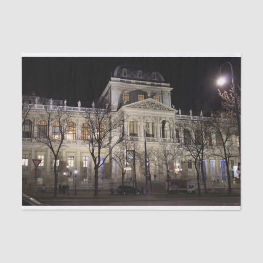 Universität Wien Seidenpapier (Vorderseite)