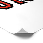 Universität Wombat Poster (Ecke)