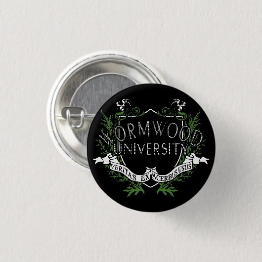 Universität Wormwood Button (Vorne & Hinten)