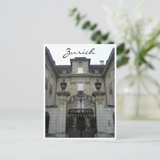 Universität Zürich Postkarte (Stehend Vorderseite)