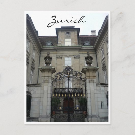 Universität Zürich Postkarte (Vorderseite)