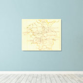 Universitäten in Österreich und der Tschechischen Leinwanddruck (Insitu (Holzboden))