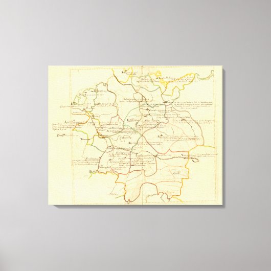 Universitäten in Österreich und der Tschechischen Leinwanddruck (Vorderseite)