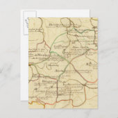 Universitäten in Österreich und der Tschechischen Postkarte (Vorne/Hinten)