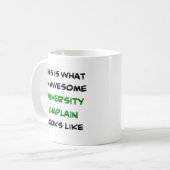 Universitätskaplain, phantastisch kaffeetasse (Vorderseite Links)