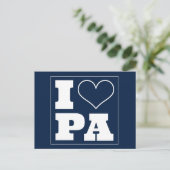 Universitätspark (PA) Einladung Tailgate Postkarte (Stehend Vorderseite)