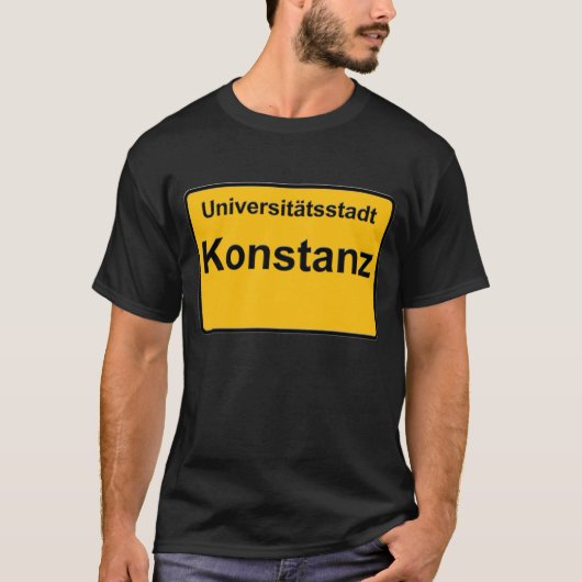 Universitätsstadt Konstanz T-Shirt (Vorderseite)