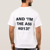 UNIVERSITIE$ GOT! T-Shirt (Rückseite)