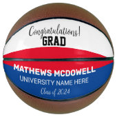 University Abschluss Basketball (Vorderseite)