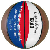 University Abschluss Basketball (Vertikal)