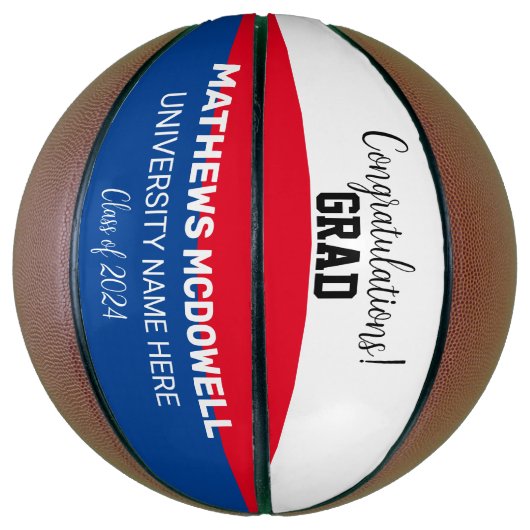 University Abschluss Basketball (Vertikal)