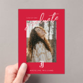 University Abschluss Jacksonville Staat Acryleinladungen (Insitu (Handheld))