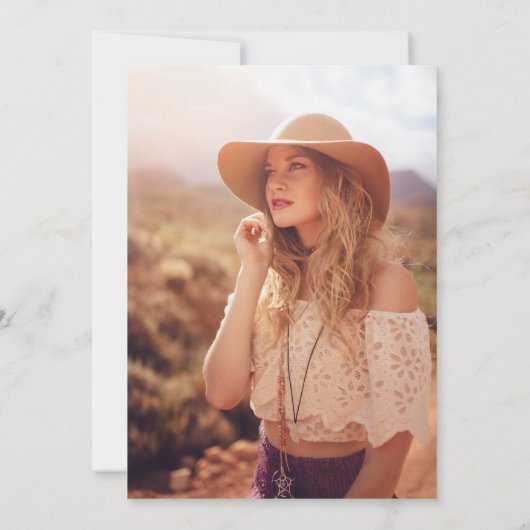 University Abschluss Jacksonville Staat Ankündigung (Rückseite)