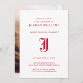 University Abschluss Jacksonville Staat Ankündigung (Vorne/Hinten)