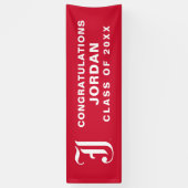 University Abschluss Jacksonville Staat Banner (Vertikal)