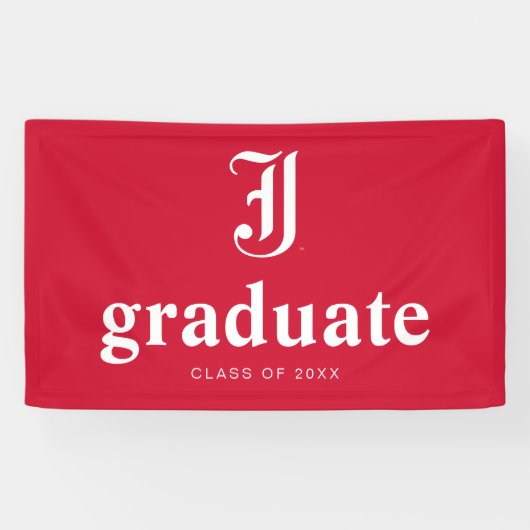 University Abschluss Jacksonville Staat Banner (Horizontal)